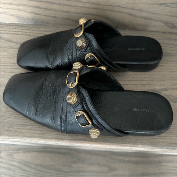 Balenciaga Cargole Stud Embellished Slippers - Picture 5 of 10